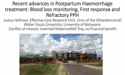 Videoconferencia especial: “Avances recientes en el tratamiento de la hemorragia posparto: Monitoreo de la pérdida de sangre, primera respuesta y HPP refractaria.”