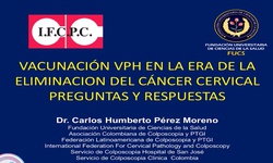Conferencia especial Vacunación en pacientes adultas y post infectadas por VPH
