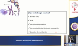 Genética: del cariotipo al Exoma clínico