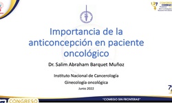 Anticoncepción en mujeres sobrevivientes de cáncer ginecológico