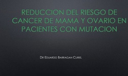 Reducción del riesgo de cáncer de mama y ovario en pacientes con mutación