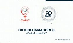 Osteoformadores ¿Cuándo usarlos?