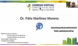 Laparoscopia corrección piso pélvico