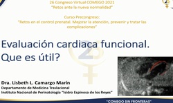 Evaluación cardiológica funcional. ¿Qué es útil?
