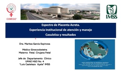 Hospital de Ginecología No. 4 “Luis Castelazo Ayála” IMSS