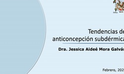 Tendencias en anticoncepción subdérmica